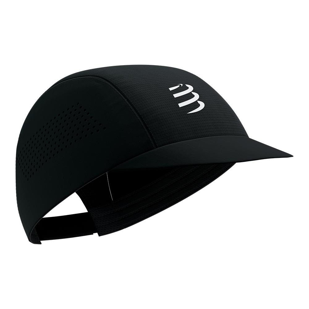 Czapka Compressport Pro Racing Cap Black U Czarno-Biała