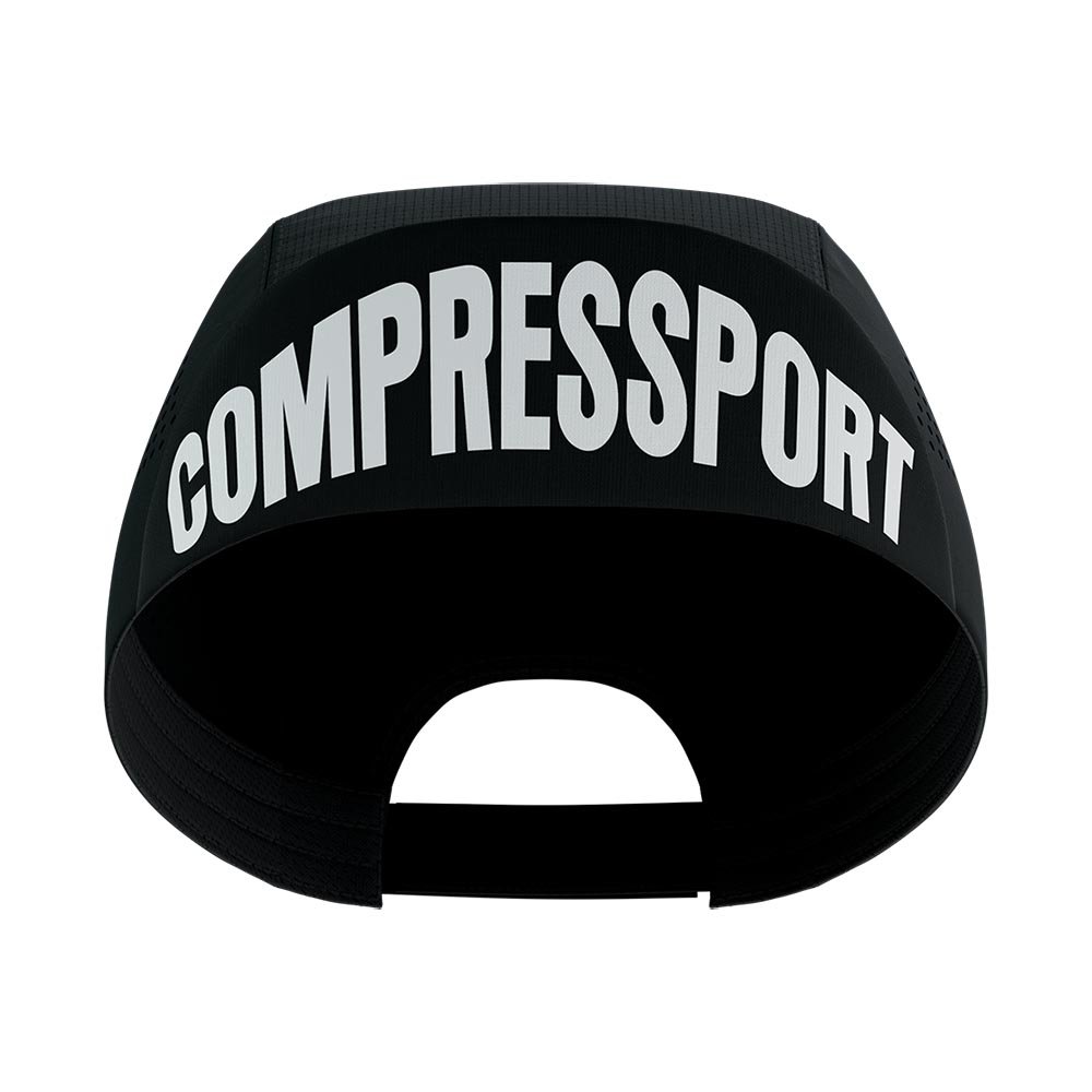 Czapka Compressport Pro Racing Cap Black U Czarno-Biała