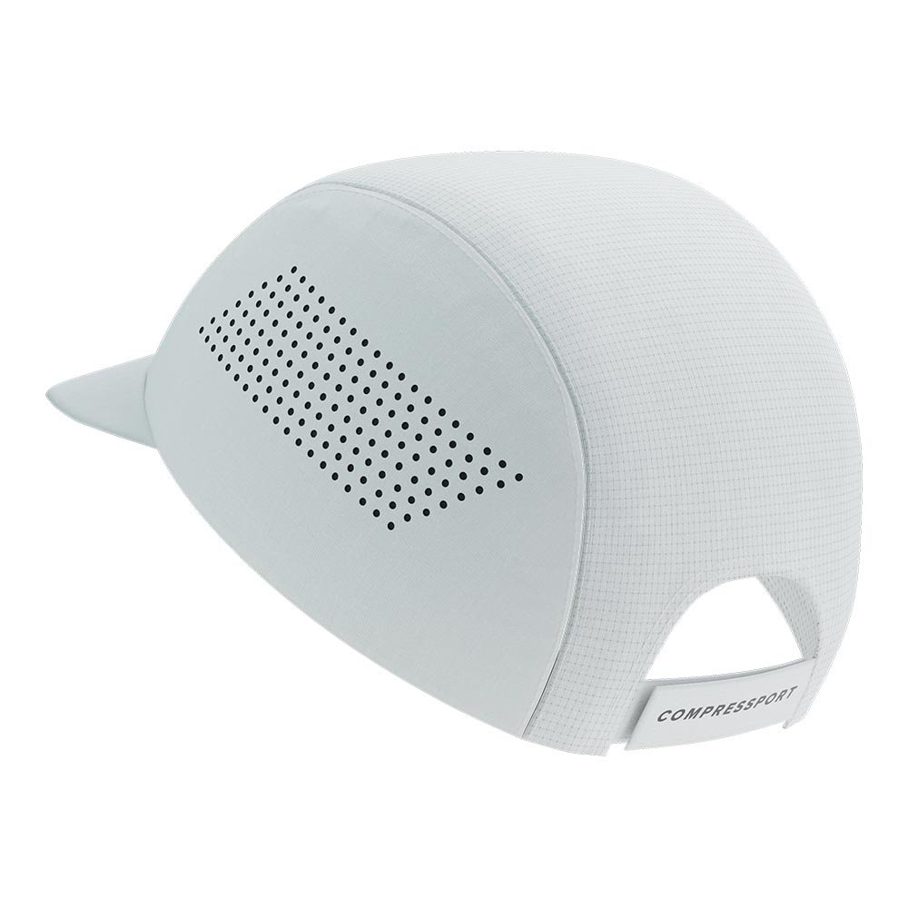 Czapka Compressport Pro Racing Cap White U Biało-Czarna