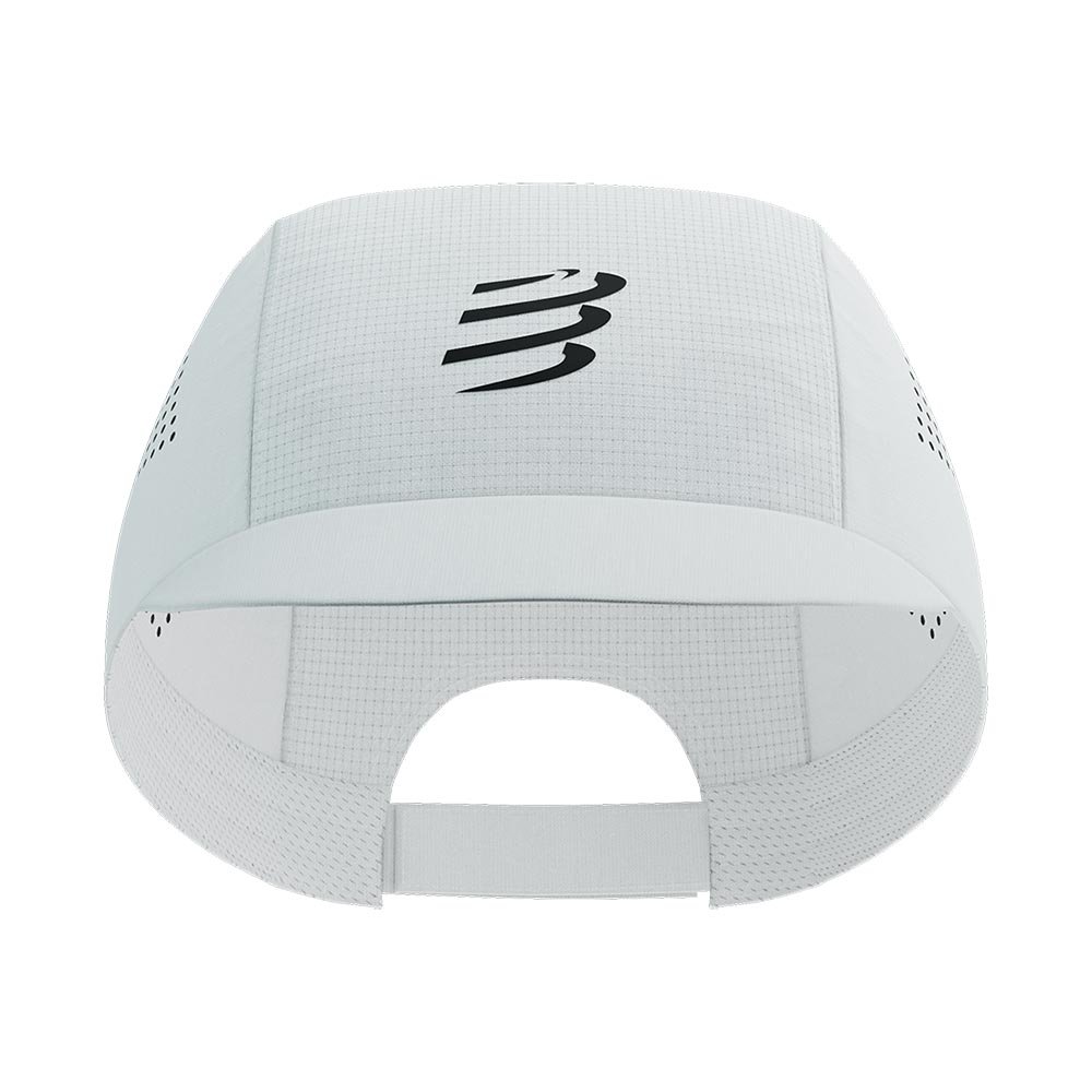 Czapka Compressport Pro Racing Cap White U Biało-Czarna