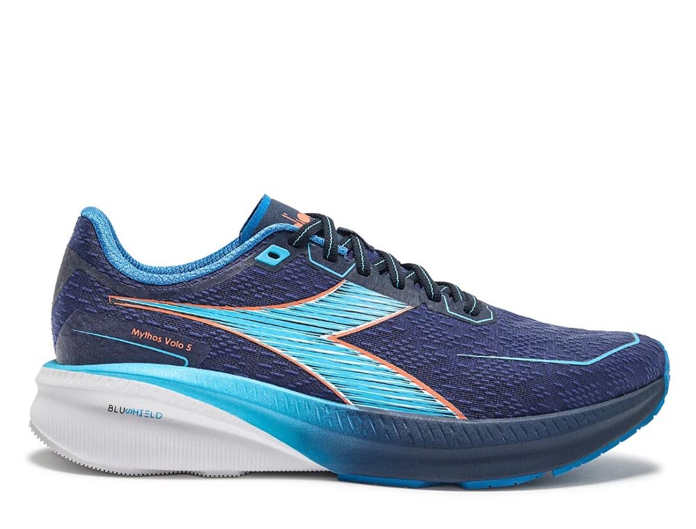 Buty Diadora Mythos Blushield Volo 5 M Granatowo-Niebieskie
