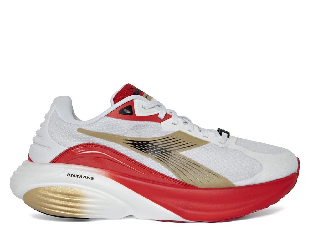 Buty Diadora Atomo Star U Biało-Czerwone