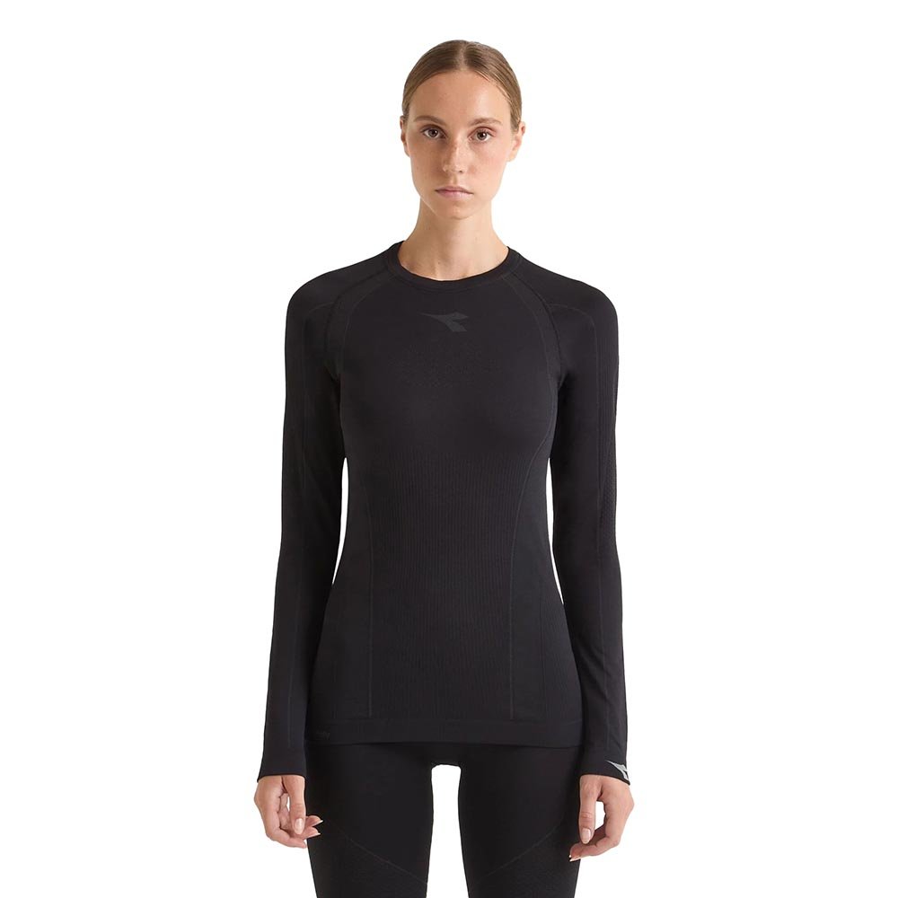 Koszulka Diadora Longsleeve T-Shirt ACT W Czarna