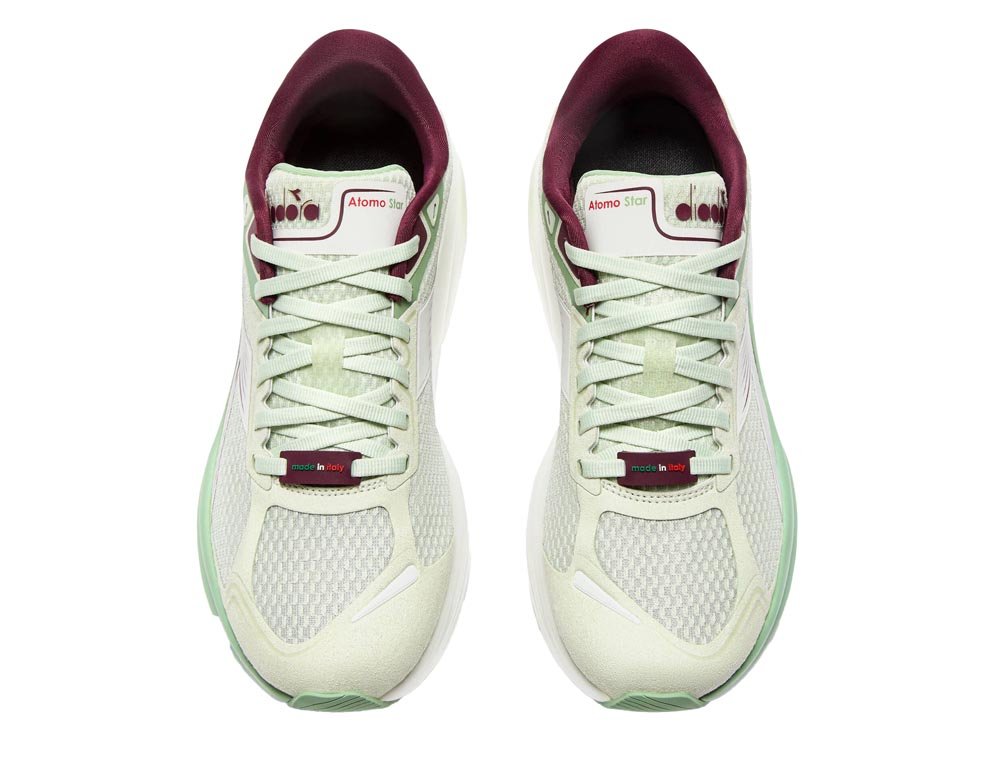 Buty Diadora Atomo Star "Almost Aqua" U Biało-Miętowe