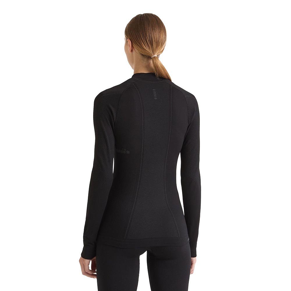 Koszulka termoaktywna Diadora L. Turtle Neck Stratozero W Czarna