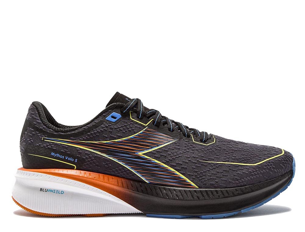 Buty Diadora Mythos Blushield Volo 5 M Brązowo-Pomarańczowe