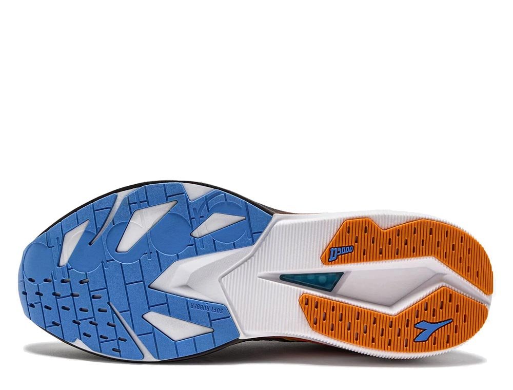 Buty Diadora Mythos Blushield Volo 5 M Brązowo-Pomarańczowe