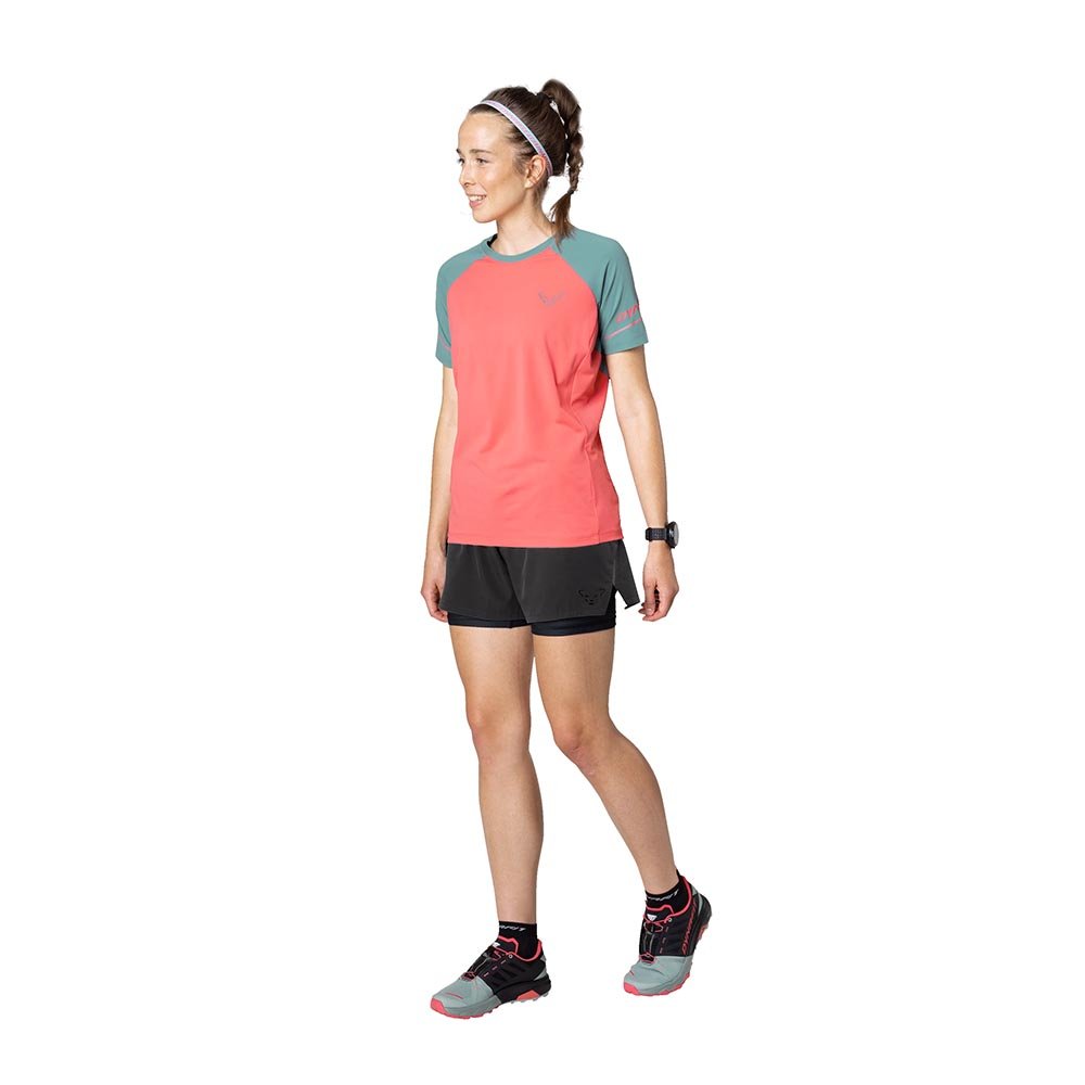 Koszulka Dynafit Alpine Pro Shirt W Koralowo-Niebieska