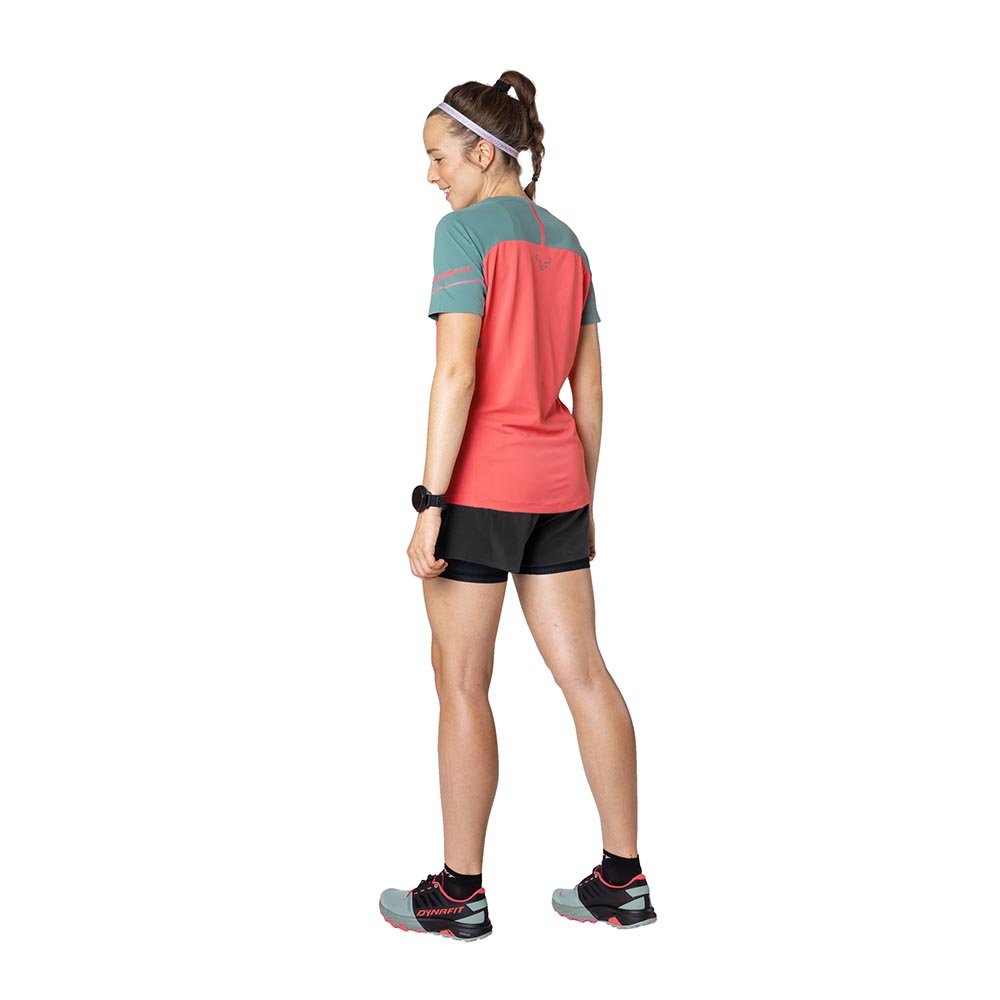 Koszulka Dynafit Alpine Pro Shirt W Koralowo-Niebieska