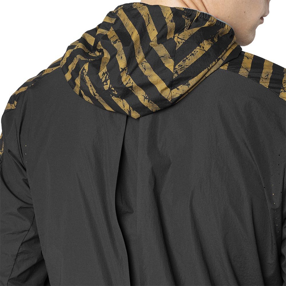 Kurtka Dynafit Trail Graphic Wind M Czarno-Brązowa