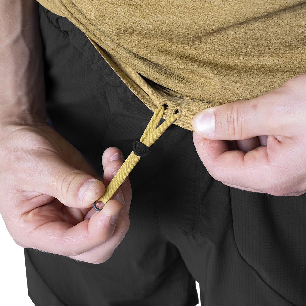 Spodenki Dynafit 2in1 Shorts M Czarno-Miodowe