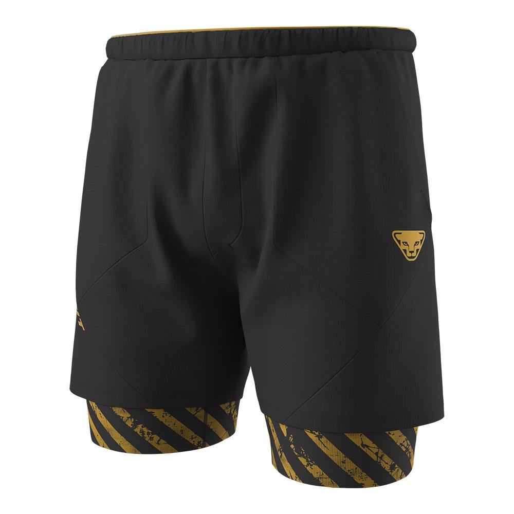 Spodenki Dynafit 2in1 Shorts M Czarno-Miodowe