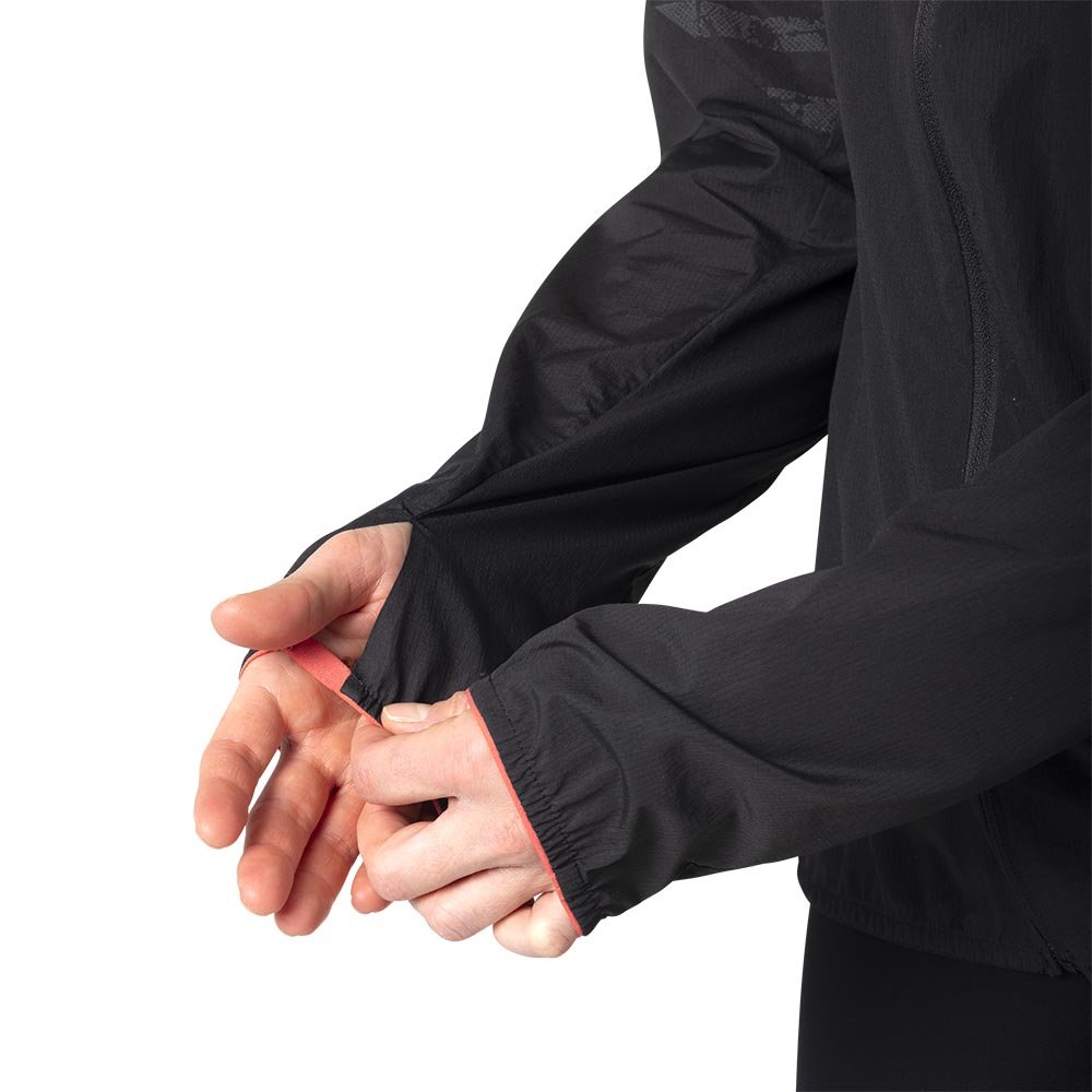 Kurtka Dynafit Trail Graphic Wind W Czarno-Koralowa