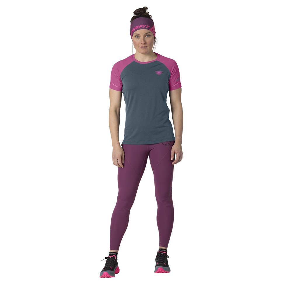 Koszulka Dynafit Alpine Pro Shirt W Szaro-Różowa