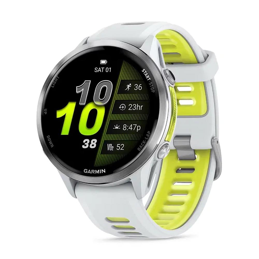 Zegarek Garmin Forerunner 970 U Biało-Limonkowy [010-02969
