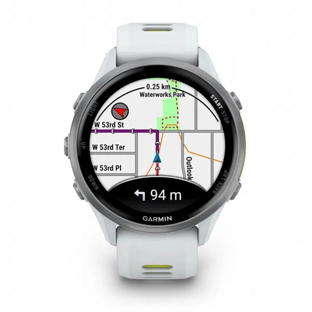 Zegarek Garmin Forerunner 970 U Biało-Limonkowy