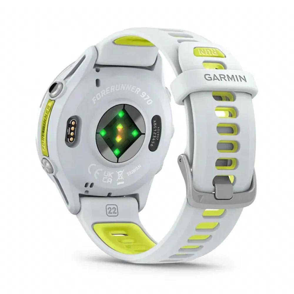 Zegarek Garmin Forerunner 970 U Biało-Limonkowy
