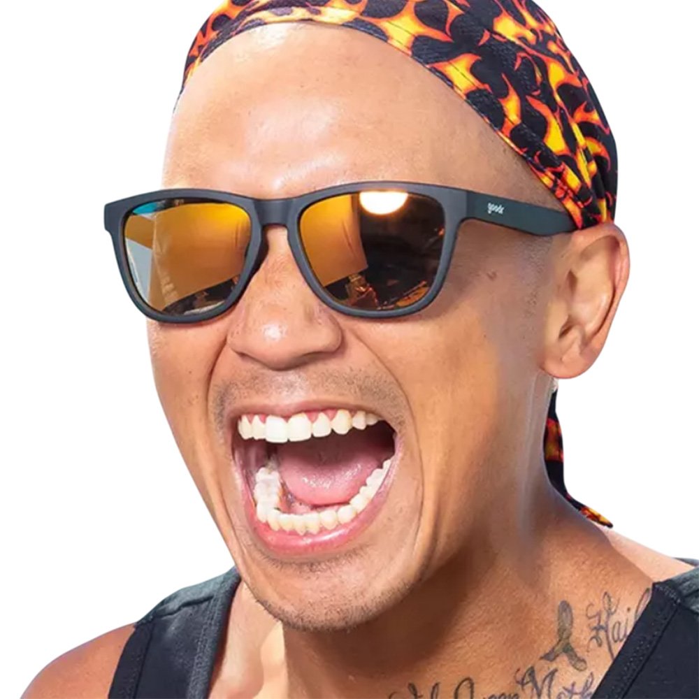 Okulary Goodr OG's Whiskey Shots With Satan Go U Czarne