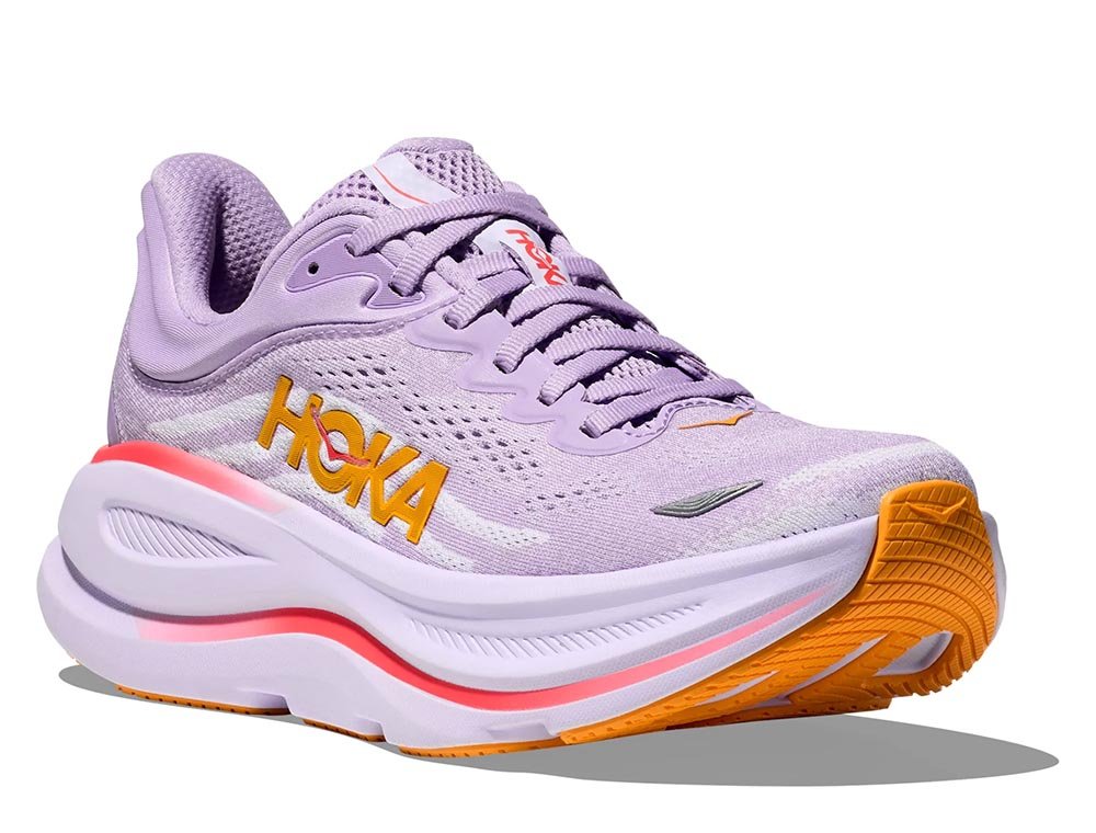 Buty Hoka Bondi 9 W Fioletowo-Pomarańczowe