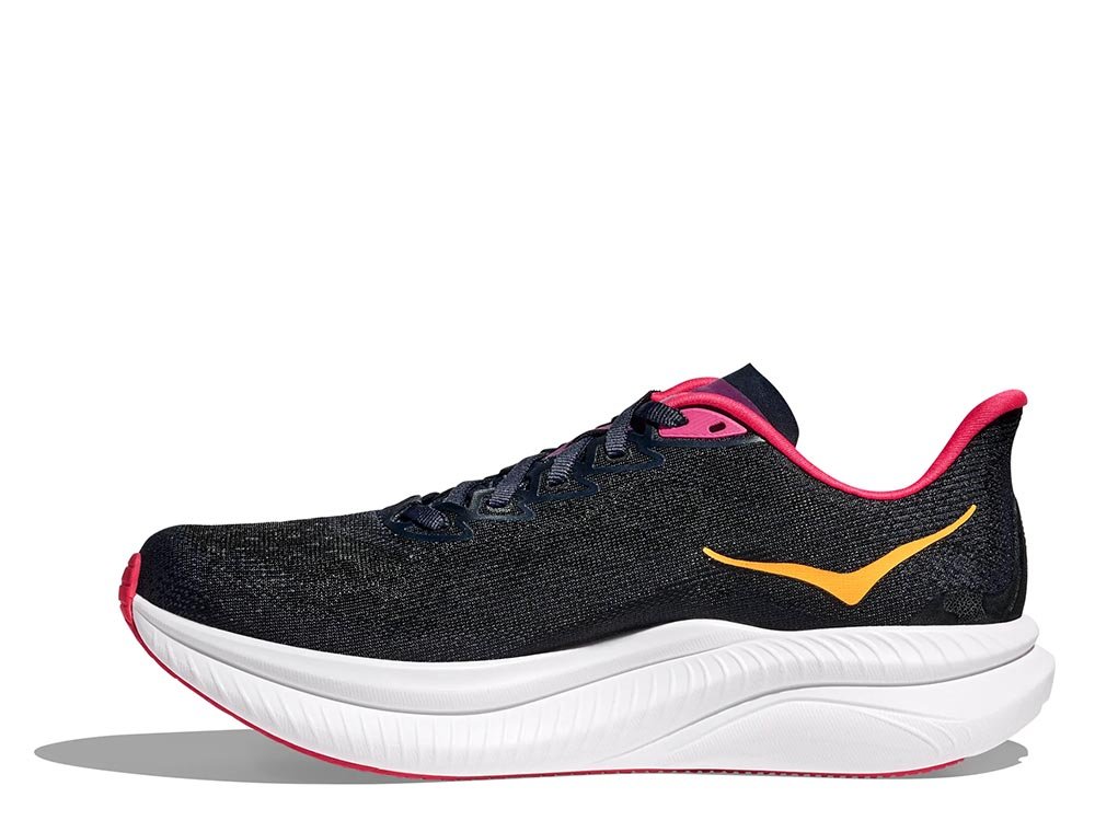 Buty Hoka Mach 6 W Czarno-Różowe