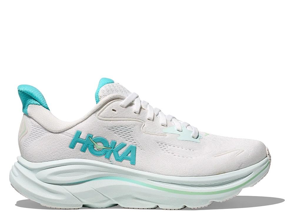 Buty Hoka Clifton 10 W Biało-Turkusowe [1162031-WTCL