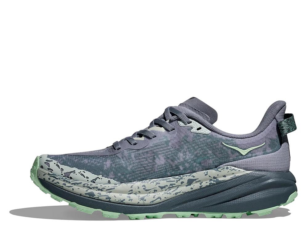 Buty Hoka Speedgoat 6 W Fioletowo-Zielone