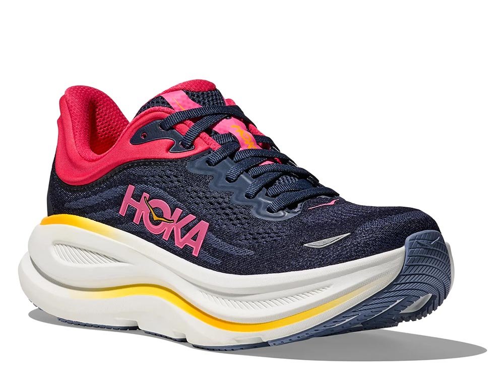 Buty Hoka Bondi 9 W Granatowo-Różowe