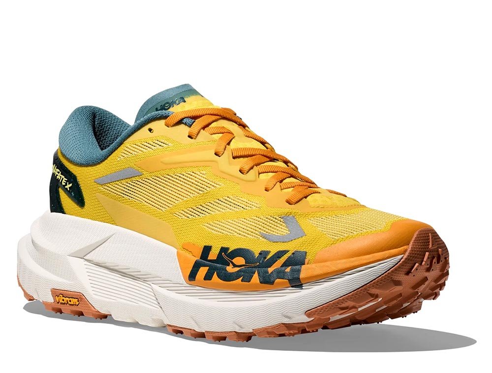 Buty Hoka Mafate X M Żółto-Pomarańczowe