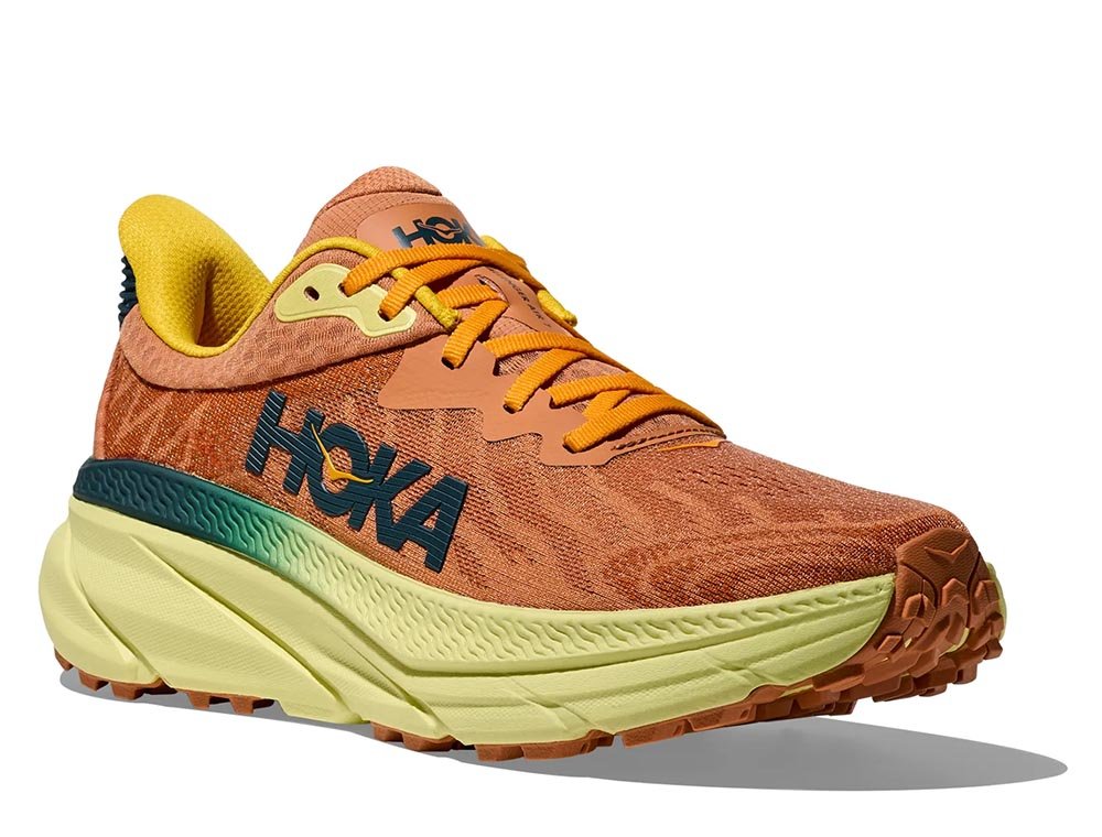 Buty Hoka Challenger 7 M Pomarańczowo-Niebieskie