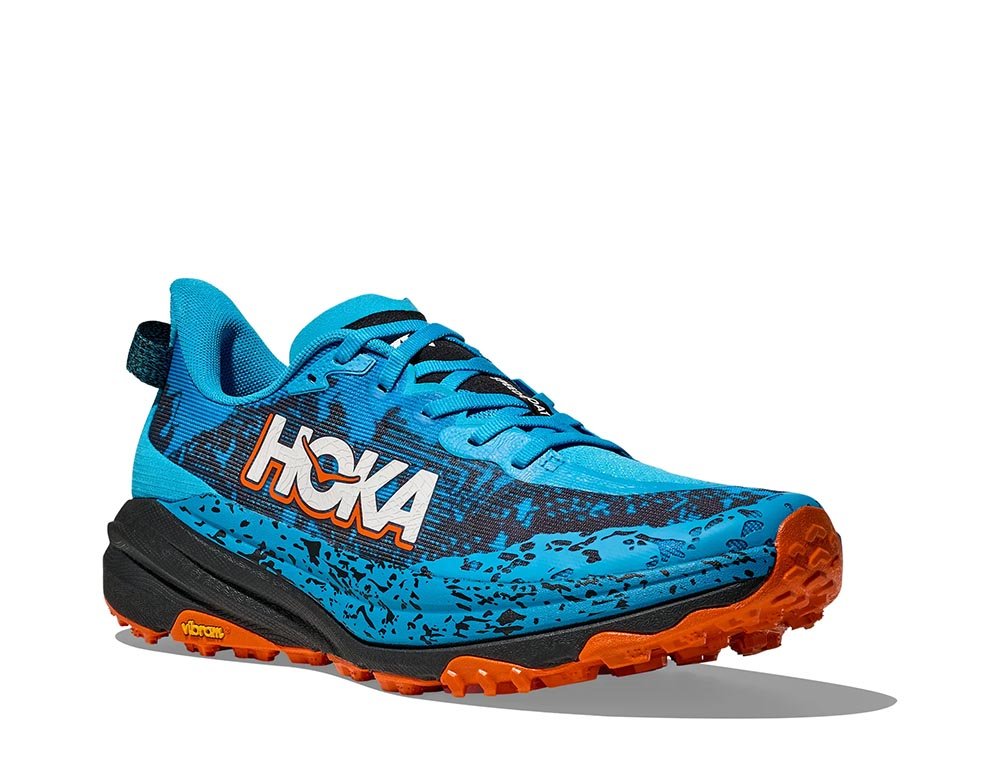 Buty Hoka Speedgoat 6 M Niebiesko-Pomarańczowe