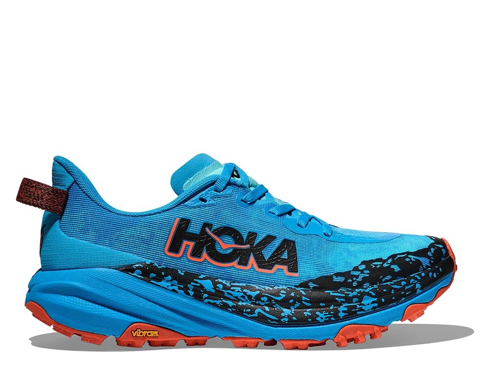 Buty Hoka Speedgoat 6 W Niebiesko-Pomarańczowe