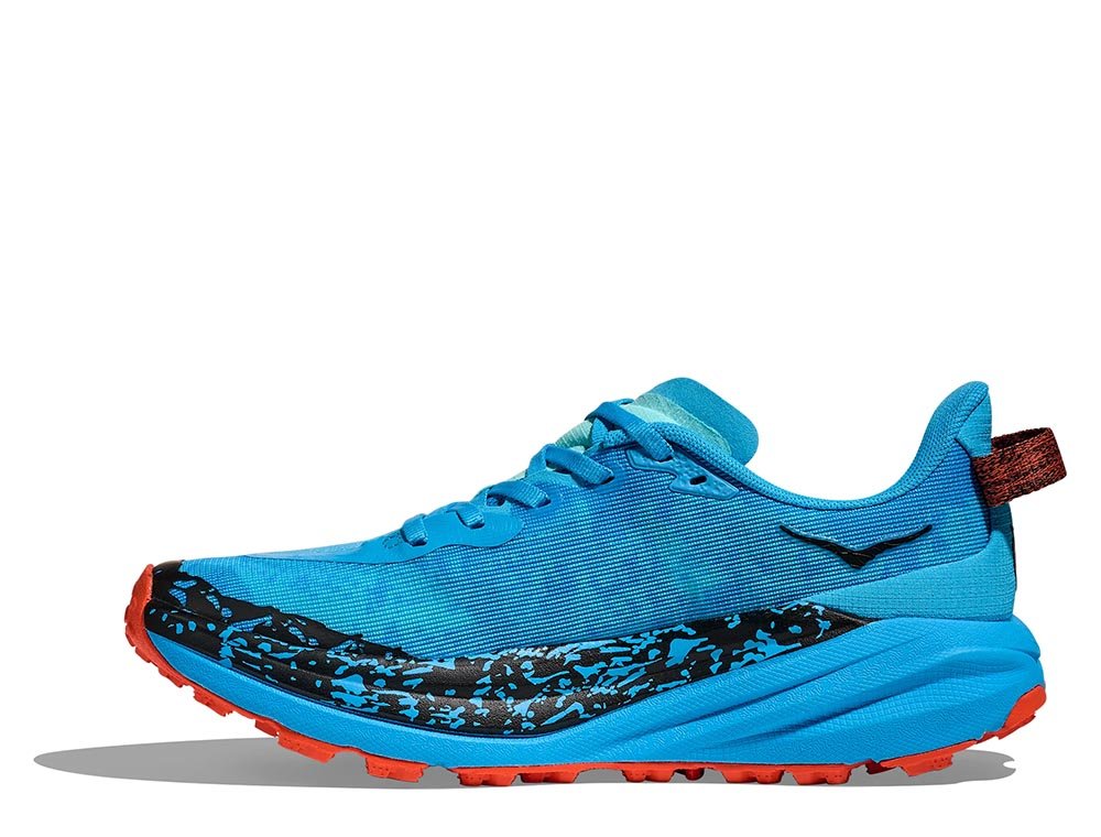 Buty Hoka Speedgoat 6 W Niebiesko-Pomarańczowe