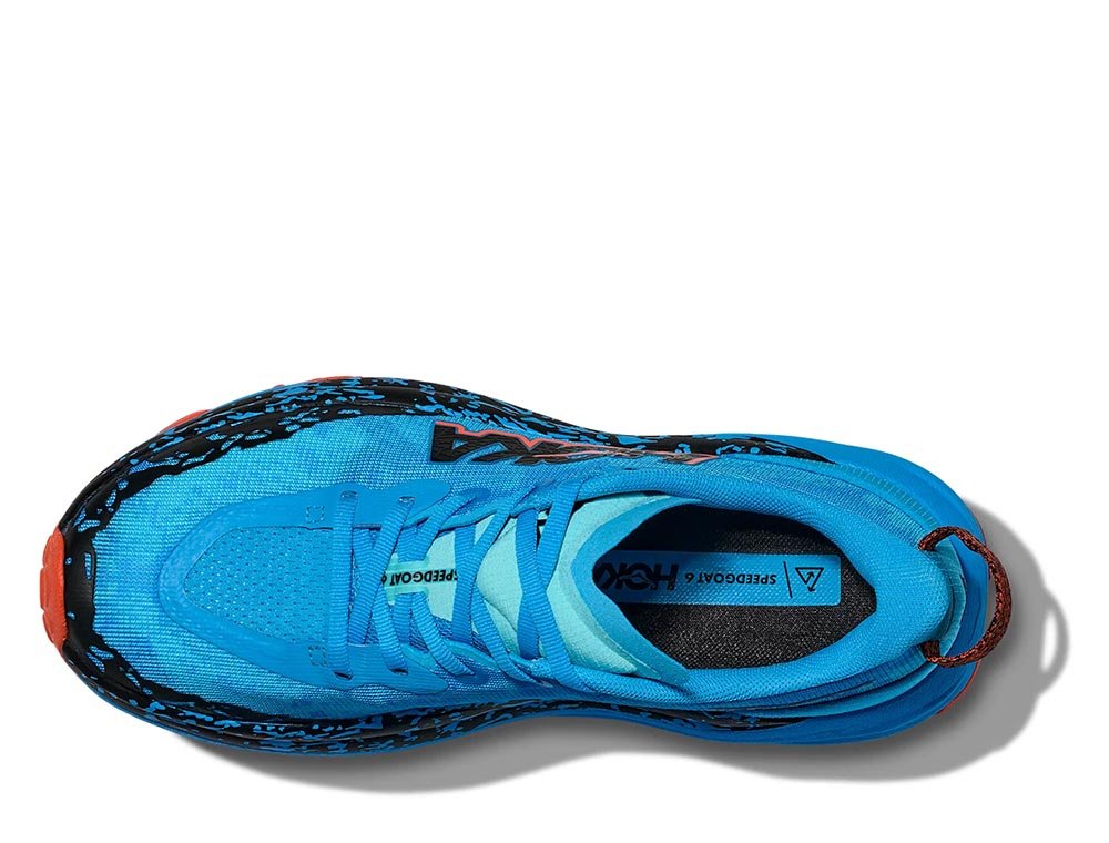 Buty Hoka Speedgoat 6 W Niebiesko-Pomarańczowe