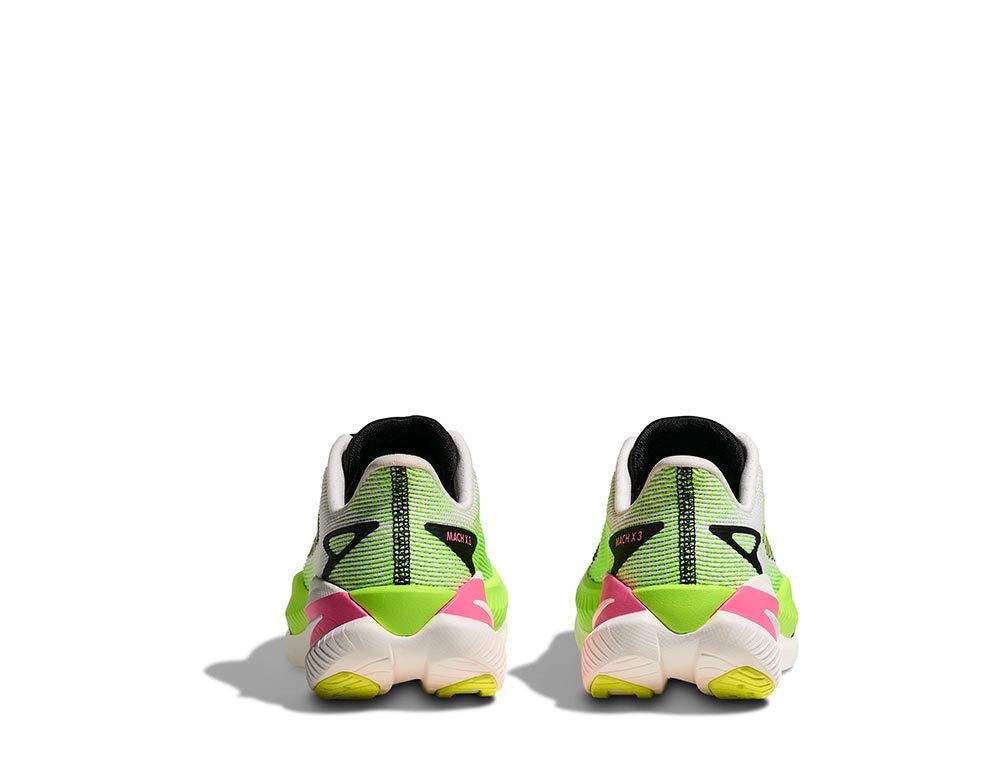 Buty Hoka Mach X 3 W Biało-Limonkowe