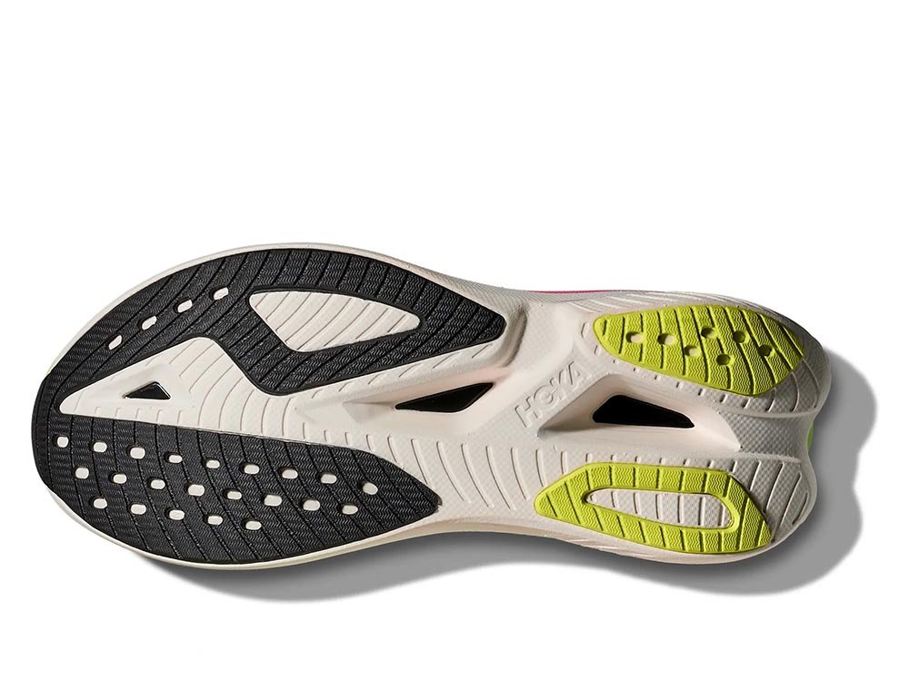 Buty Hoka Mach X 3 W Biało-Limonkowe