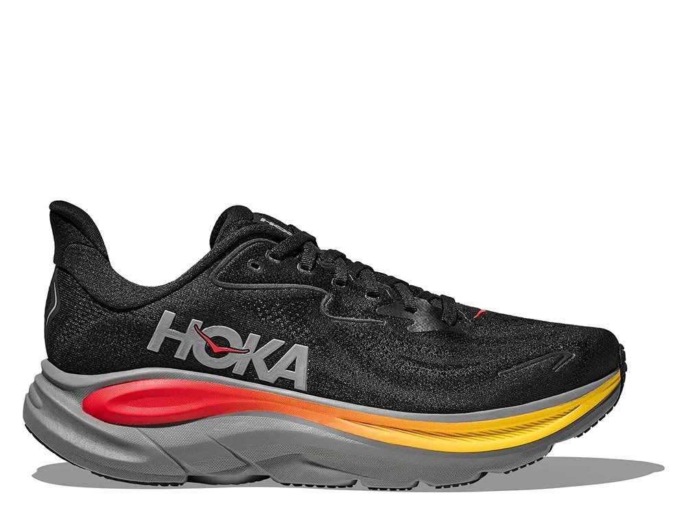 Buty Hoka Clifton 10 M Czarno-Pomarańczowe