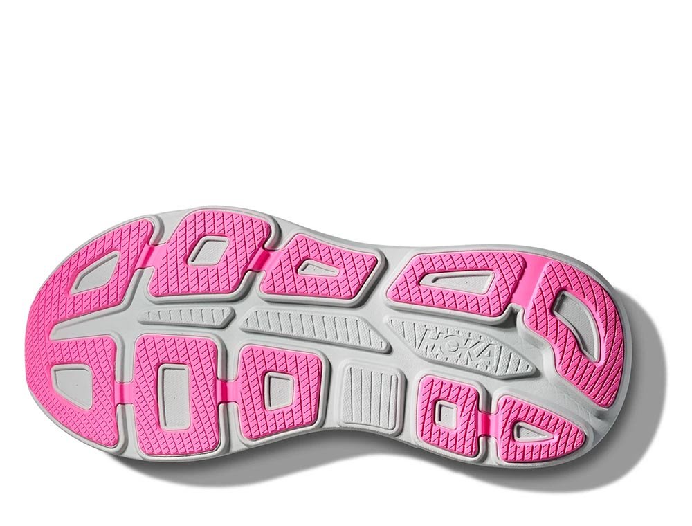 Buty Hoka Bondi 9 W Szaro-Limonkowe