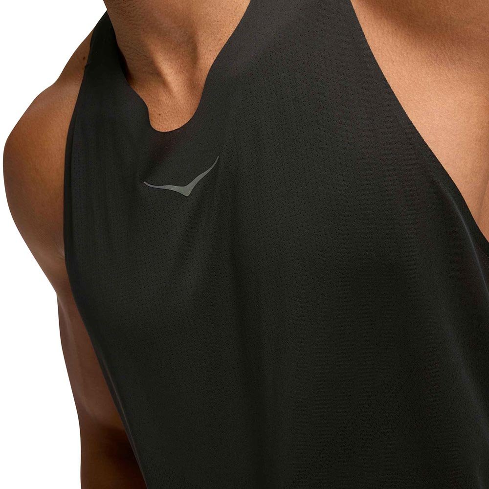 Koszulka Hoka Race Singlet M Czarna