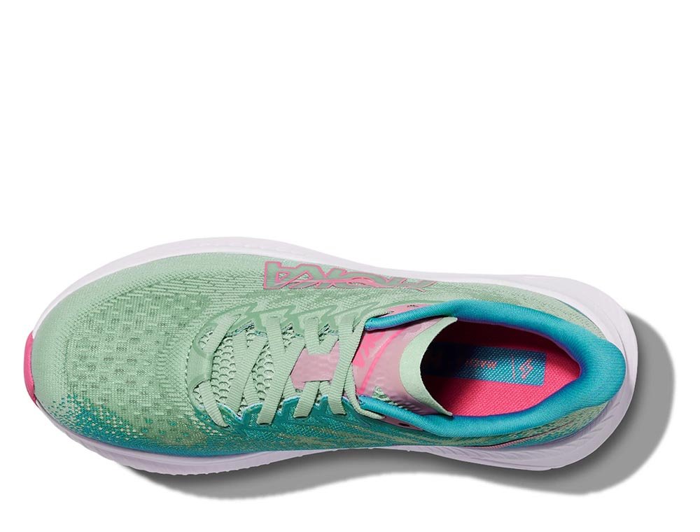 Buty Hoka Mach 6 W Zielono-Różowe
