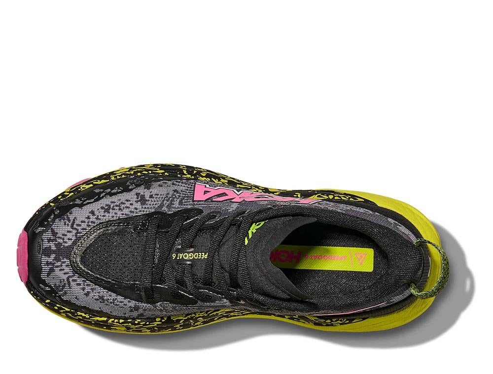 Buty Hoka Speedgoat 6 W Czarno-Limonkowe