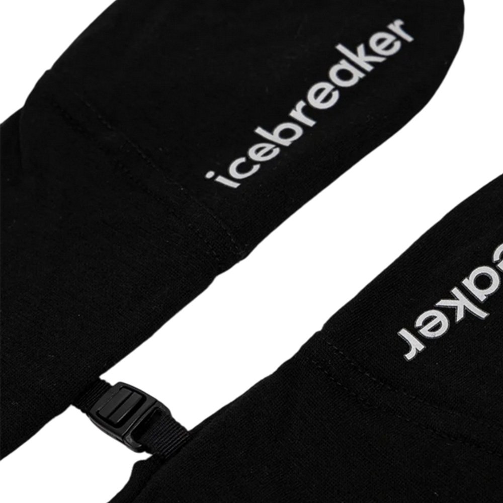 Rękawiczki Icebreaker Merino 200 Oasis Convertible Mittnes U Czarne