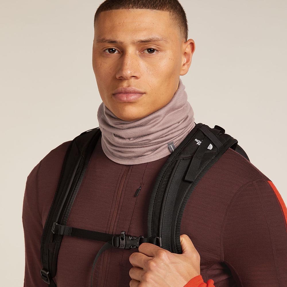 Chusta Icebreaker Merino Flexi Chute U Fioletowa