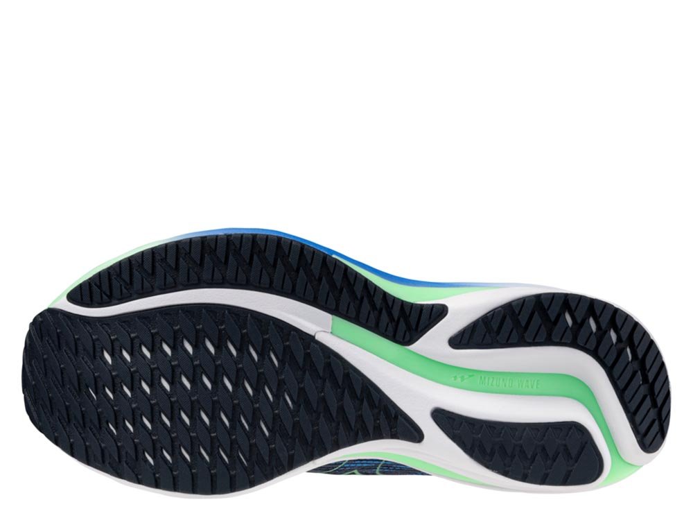 Buty Mizuno Wave Rider 28 M Granatowo-Zielone