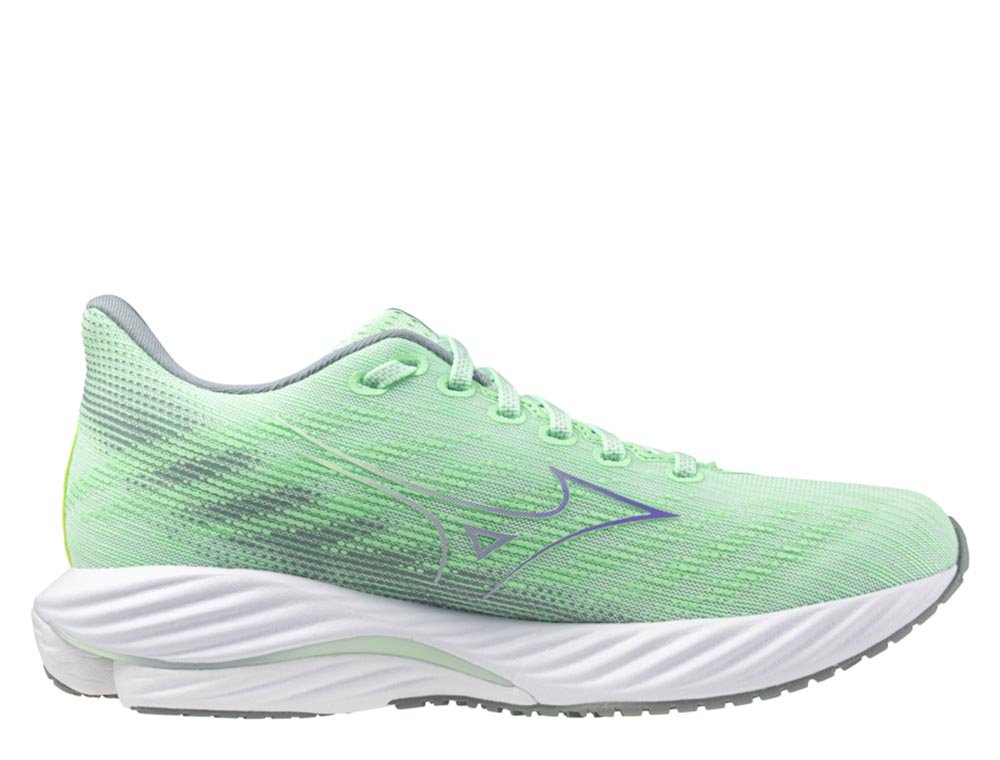 Buty Mizuno Wave Rider 28 W Zielono-Fioletowe