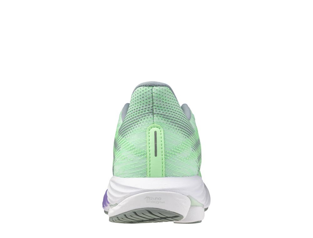 Buty Mizuno Wave Rider 28 W Zielono-Fioletowe