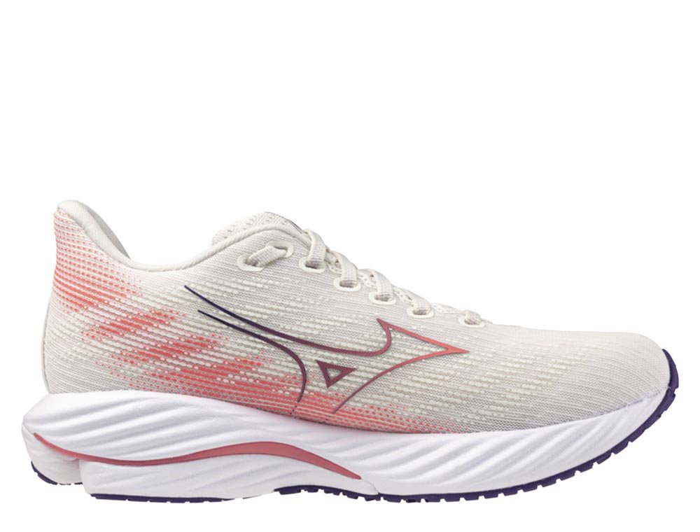 Buty Mizuno Wave Rider 28 W Biało-Różowe