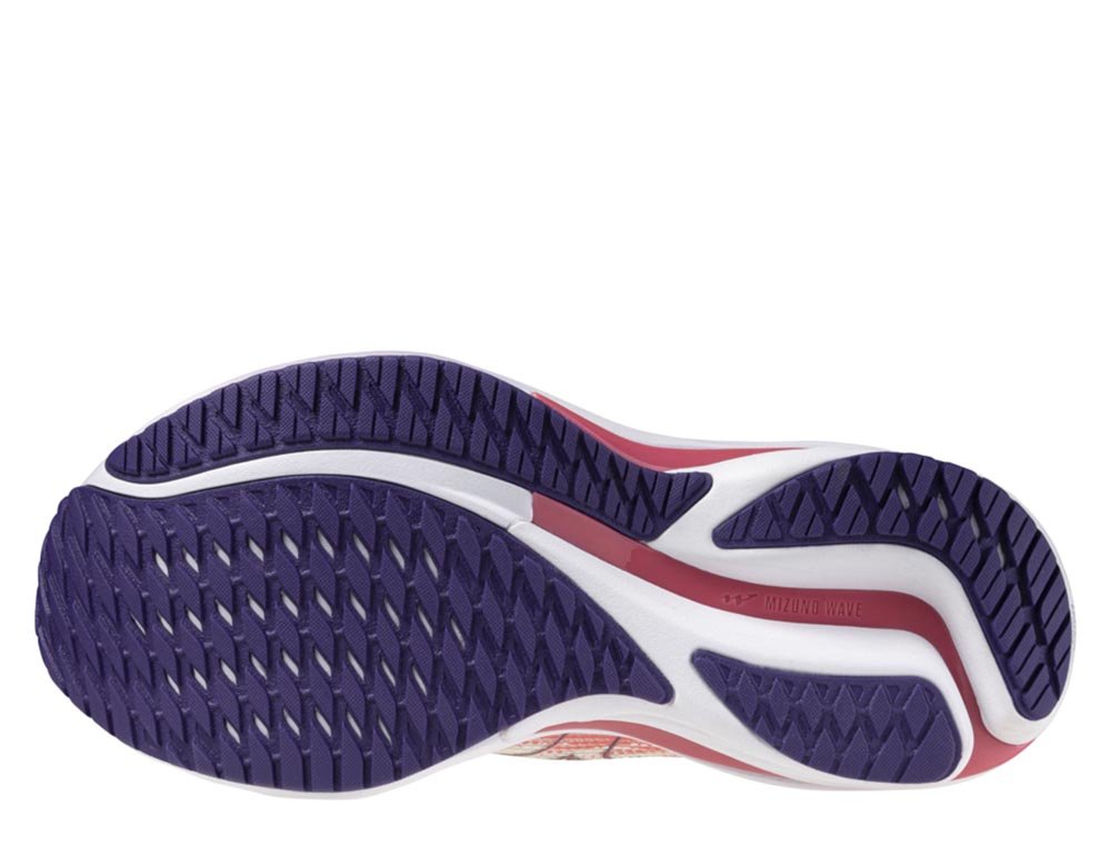 Buty Mizuno Wave Rider 28 W Biało-Różowe