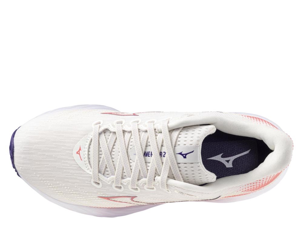 Buty Mizuno Wave Rider 28 W Biało-Różowe
