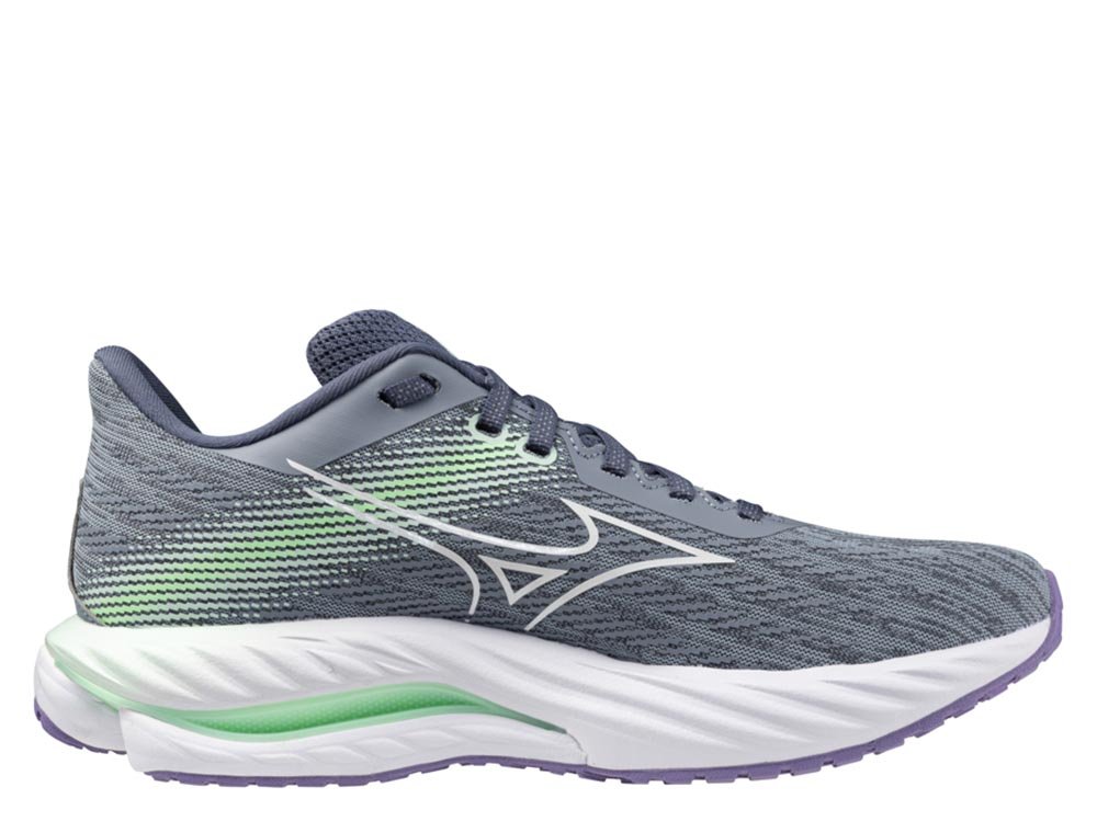 Buty Mizuno Wave Inspire 21 W Fioletowo-Zielone