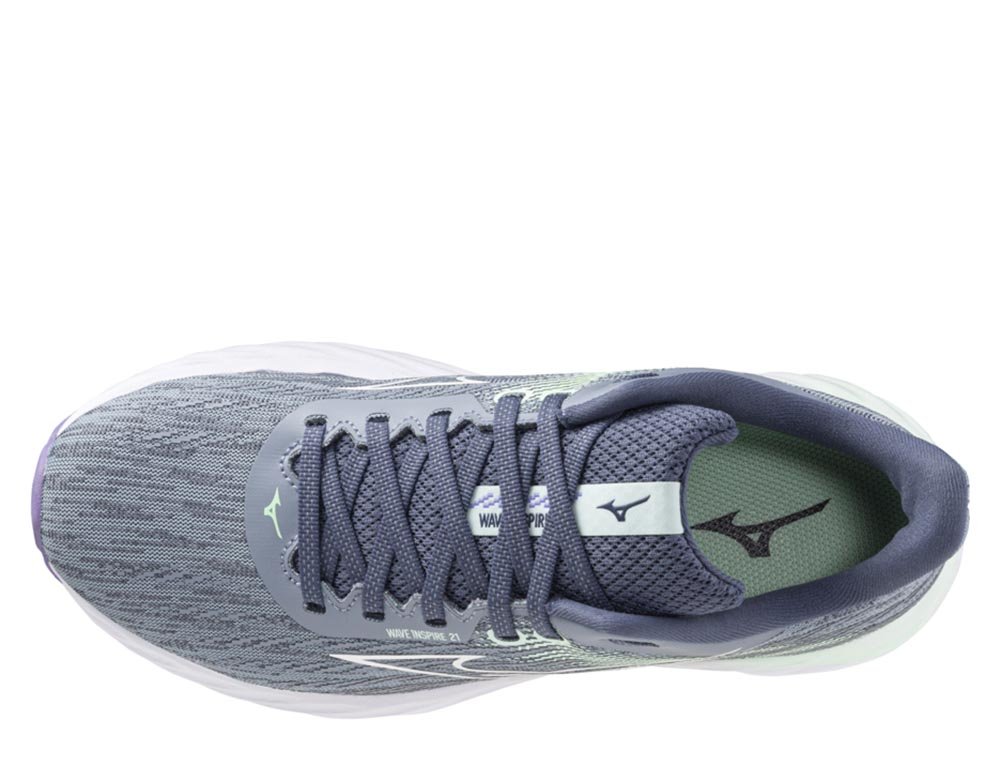 Buty Mizuno Wave Inspire 21 W Fioletowo-Zielone